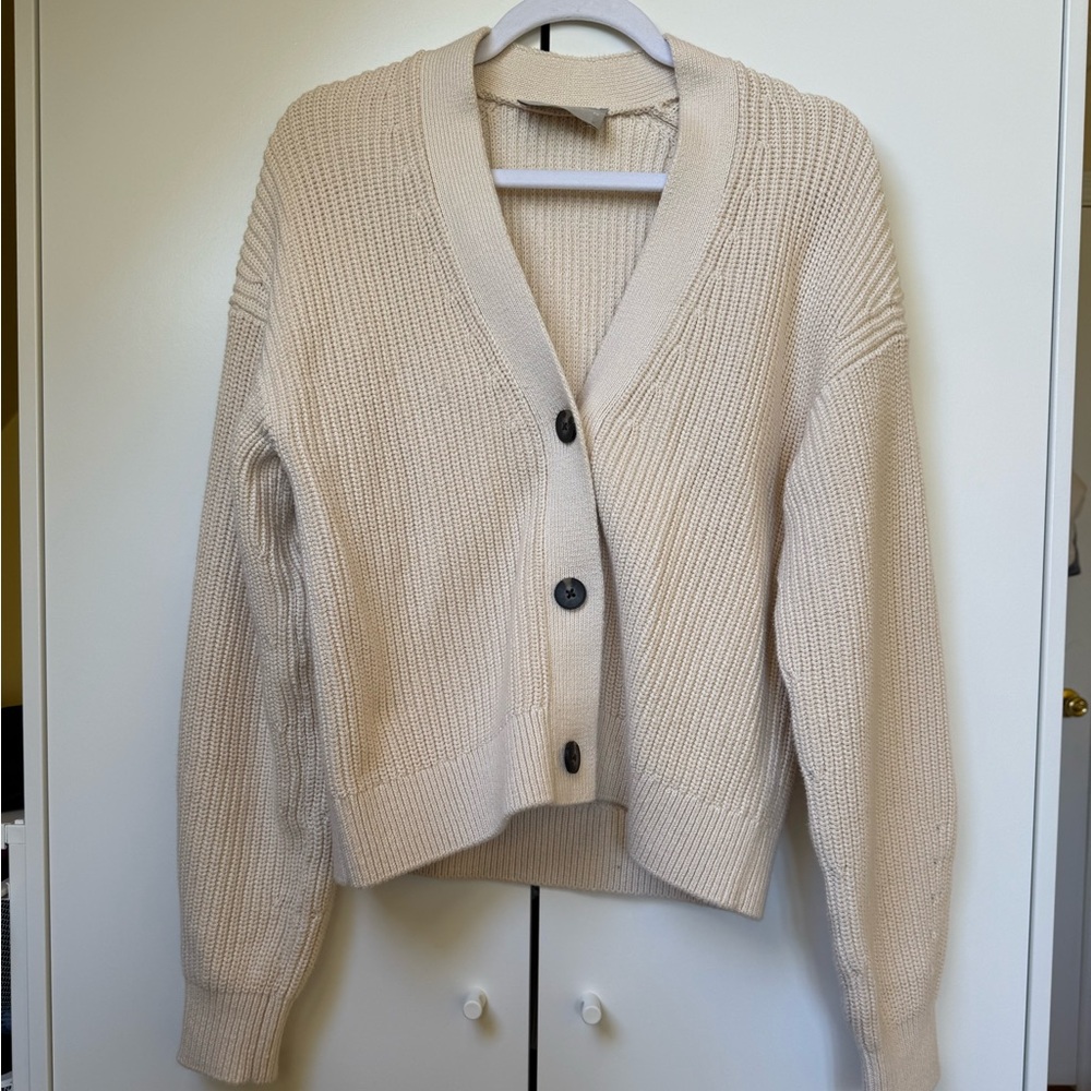 Knit cardigan